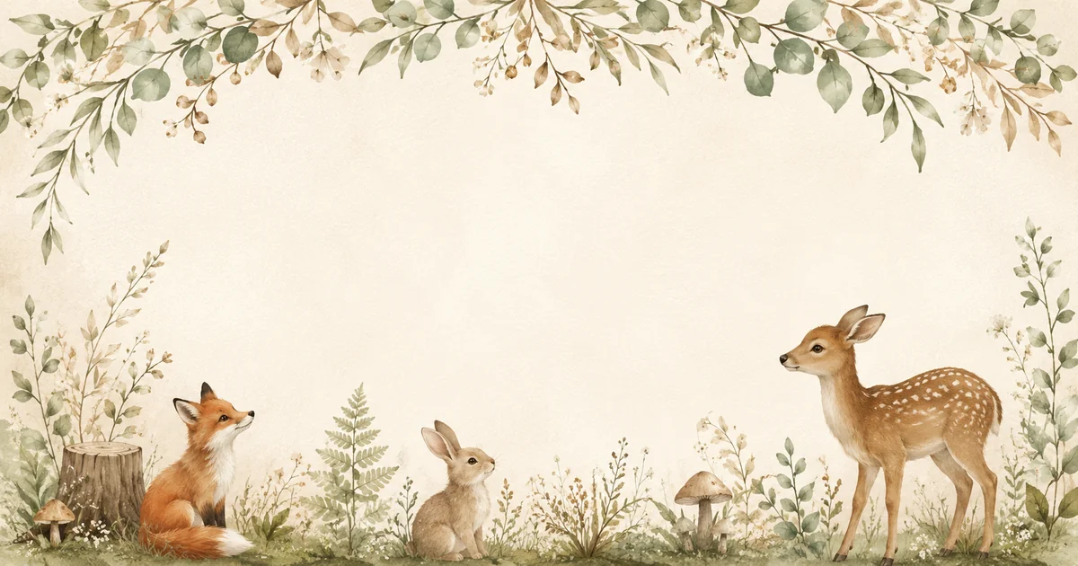 Woodland Baby Shower
