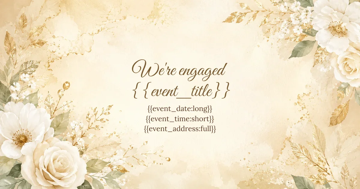 Engagement in Champagne