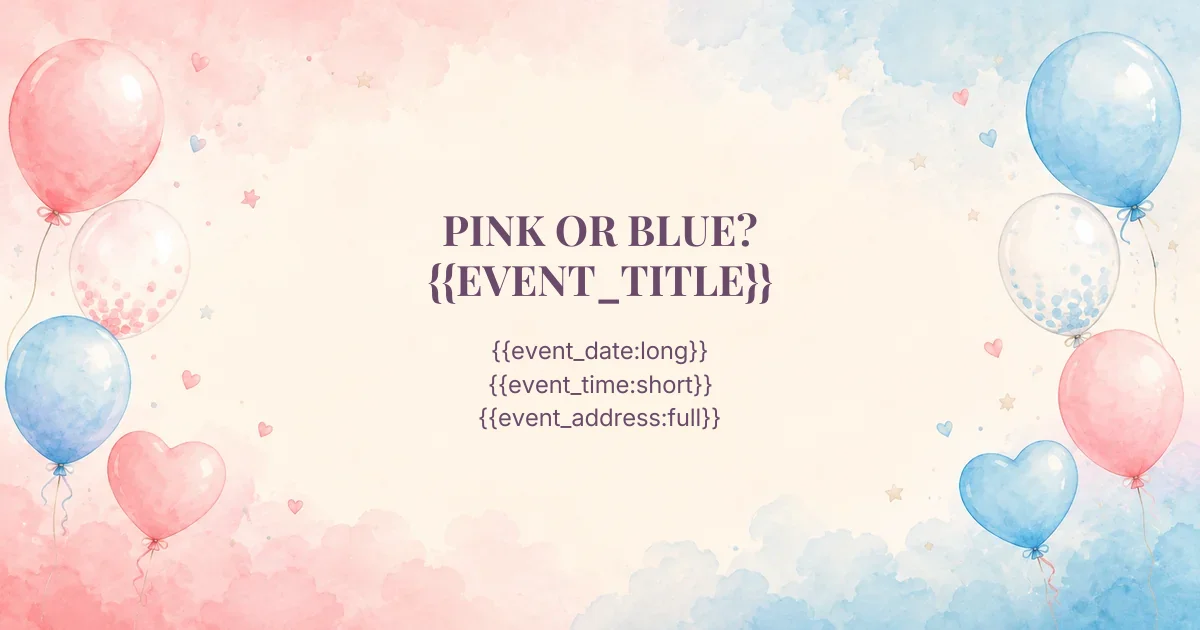 Gender Reveal: Question